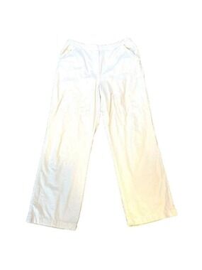 100% Cotton Pull On Pants Cream Straight Leg NORTHERN REFLECTIONS Villager, M